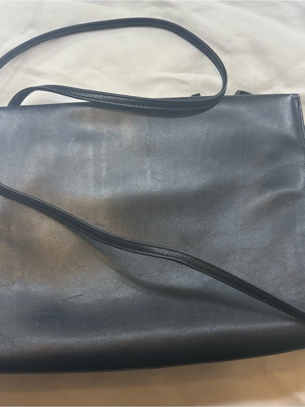Salvatore Ferragamo Black and Gold Logo Interior Handbag